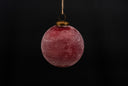 Frosted Ruby Ornament