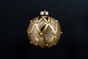 Luxe Clear & Gold Ornament Set