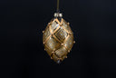 Luxe Clear & Gold Ornament Set