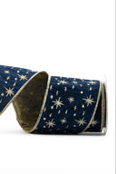 Deep Blue Starry Night Ribbon