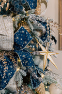 Deep Blue Starry Night Ribbon
