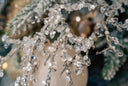 Silver Glittered Branch