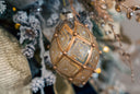 Luxe Clear & Gold Ornament Set