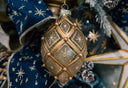 Luxe Clear & Gold Ornament Set