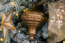 Golden Finial Ornament Set