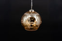 Clear Gold Fluret Ornament