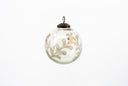 Etched Vine Ornament