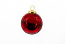 Semi-Clear Red Ombre Ornament