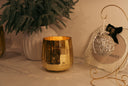 Golden Mercury Glass Vase (Set of 2)