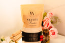 Package of Velvet Powder on a light background