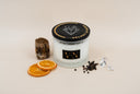 Velvet Stacks 2 wick with Amber, Citrus, Black Pepper, and Diamonds