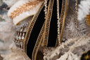 Black Velvet Ribbon w/ Crystal Jewel Trim