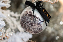 Vintage Merry Christmas Ornament
