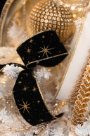 Black Starry Night Ribbon