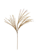 Champagne Tinsel Grass Spray