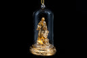 LED Golden Nativity Cloche Ornaments (Set of 2)