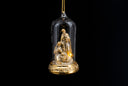 LED Golden Nativity Cloche Ornaments (Set of 2)