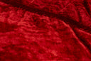 Plush Red Velvet Christmas Tree Skirt