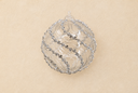 Diamond Swirl Ornament