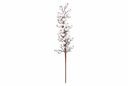 Glittered White Berry Stem