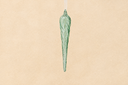 Sage Green Transparent Glass Ornament