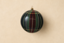 Green Plaid Ornament