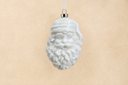 Snow White Santa Head Ornament