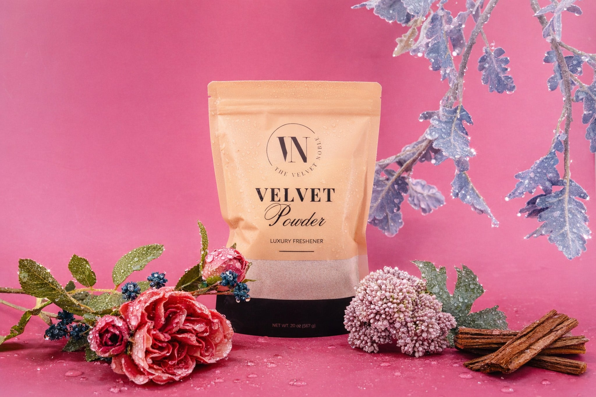 Blushed Rain - Velvet Powder – THE VELVET NOBLE